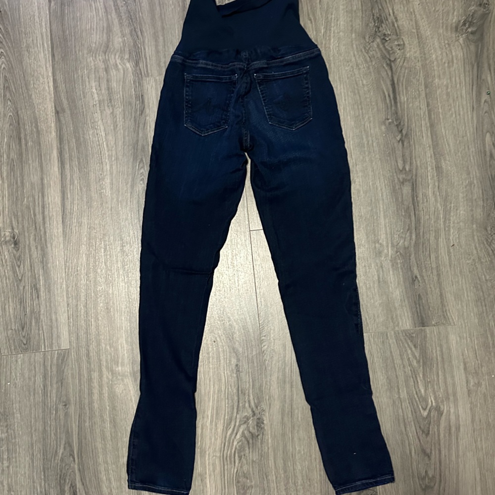 Ag Adriano Goldschmied maternity dark wash jeggings size 27 - Picture 5 of 5